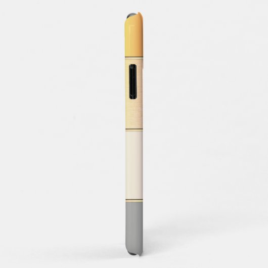 Eleganter, moderner Cooler Ananas Case-Mate iPhone Hülle (Hinten/Rechts)