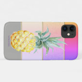 Eleganter, moderner Cooler Ananas Case-Mate iPhone Hülle (Rückseite (Horizontal))