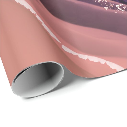 Eleganter moderner Edelstein Geschenkpapier (Rolleneckpunkt)