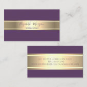 Eleganter, moderner, einfacher, Minimalistischer S Visitenkarte (Vorne/Hinten)