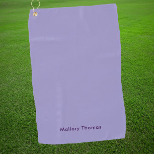 Eleganter moderner einfacher professioneller Golfe Golfhandtuch