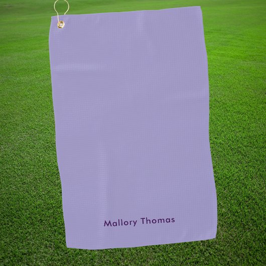 Eleganter moderner einfacher professioneller Golfe Golfhandtuch
