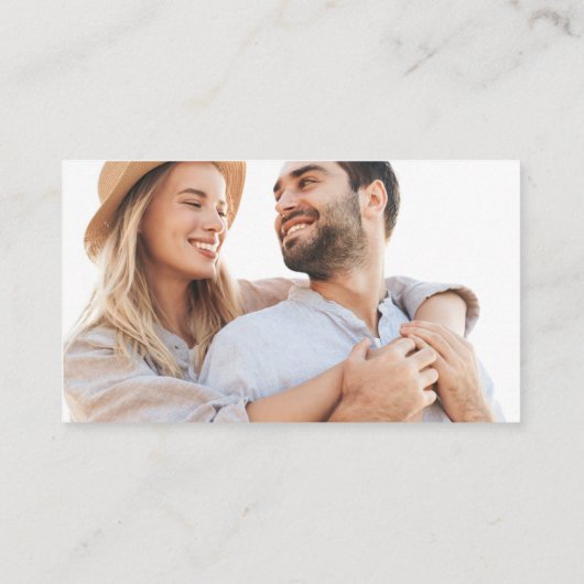 Eleganter, moderner, einfacher, robuster QR-Code Begleitkarte (Rückseite)