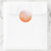 Eleganter moderner farbenfroher Blank Template Tre Runder Aufkleber (Tasche)