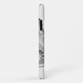 Eleganter, moderner Foto-Liebe-Text Case-Mate iPhone Hülle (Hinten/Rechts)