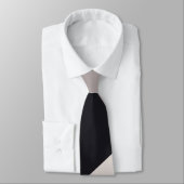 Eleganter moderner, geometrischer Farbblock Krawatte (Gebunden)