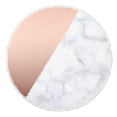 Eleganter moderner geometrischer keramikknauf (Vorderseite)