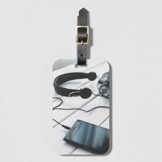 Eleganter moderner Gepäckanhänger (Vorderseite Vertikal)