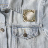 Eleganter moderner goldener Dekorationsknopf Button (Beispiel)