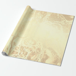 Eleganter moderner Goldmarmor-Look  Geschenkpapier