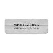 Eleganter, moderner grauer Holzhintergrund (Vorne)