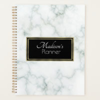Eleganter moderner Graumarmorname Gold