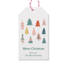 Eleganter, moderner, grüner Weihnachtsbaum