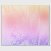 Eleganter, moderner holografischer Marmor Geschenkpapier (Flach)