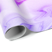 Eleganter, moderner holografischer Marmor Geschenkpapier (Rolleneckpunkt)