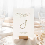 Eleganter moderner Kalligrafiestabelle 8 Hochzeit Tischnummer<br><div class="desc">*** Bitte geben Sie H064 in den Shop-Suche ein, um alle passenden Artikel zu finden *** Oder besuchen Sie unsere Elegant Calligraphy Collection. *** Dieses hochwertige Design ist einfach zu anpassen, um Ihre Hochzeitsfarben, Stile und Thema. Für weitere Anpassungen klicken Sie bitte auf den Link "Edit using Design Tool" und...</div>