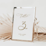 Eleganter moderner Kalligraphietisch 3 Hochzeit Tischnummer<br><div class="desc">*** Bitte geben Sie H064 in den Shop-Suche ein, um alle passenden Artikel zu finden *** Oder besuchen Sie unsere Elegant Calligraphy Collection. *** Dieses hochwertige Design ist einfach zu anpassen, um Ihre Hochzeitsfarben, Stile und Thema. Für weitere Anpassungen klicken Sie bitte auf den Link "Edit using Design Tool" und...</div>