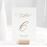 Eleganter moderner Kalligraphietisch 6 Hochzeit Tischnummer<br><div class="desc">*** Bitte geben Sie H064 in den Shop-Suche ein, um alle passenden Artikel zu finden *** Oder besuchen Sie unsere Elegant Calligraphy Collection. *** Dieses hochwertige Design ist einfach zu anpassen, um Ihre Hochzeitsfarben, Stile und Thema. Für weitere Anpassungen klicken Sie bitte auf den Link "Edit using Design Tool" und...</div>