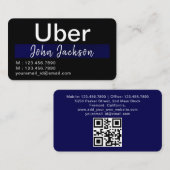 Eleganter moderner, klassischer Autoservice oder U Visitenkarte (Vorne/Hinten)