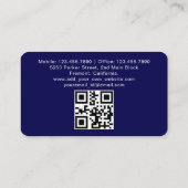 Eleganter moderner, klassischer Autoservice oder U Visitenkarte (Rückseite)