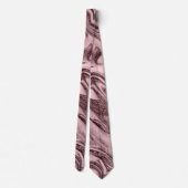 Eleganter moderner Kupfermarmor-Look aus goldfarbe Krawatte (Rückseite)