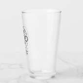 Eleganter moderner Logomitarbeiter/Firma SWAG Blue Glas (Links)