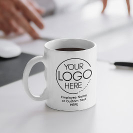Eleganter moderner Logomitarbeiter/Firma SWAG Kaffeetasse