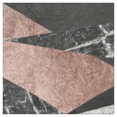 Eleganter moderner Marmor, Rosen-Gold u. schwarzes Stoff (Muster)