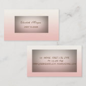 Eleganter moderner Minimalismus Beruflich Visitenkarte (Vorne/Hinten)