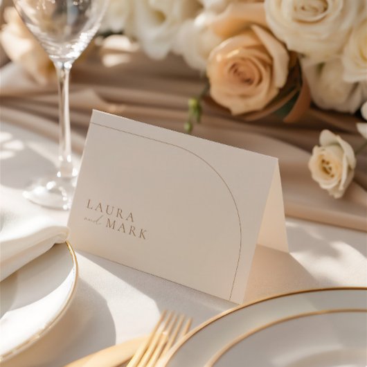 Eleganter moderner Minimalistischer Boho Wedding G Tischnummer