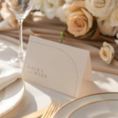 Eleganter moderner Minimalistischer Boho Wedding G Tischnummer