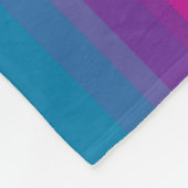 Eleganter moderner Ober-Farbverlauf, farbenfroher Fleecedecke (Ecke)