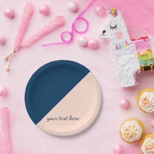 eleganter moderner pappteller (Party)