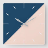 eleganter moderner quadratische wanduhr (Vorderseite)