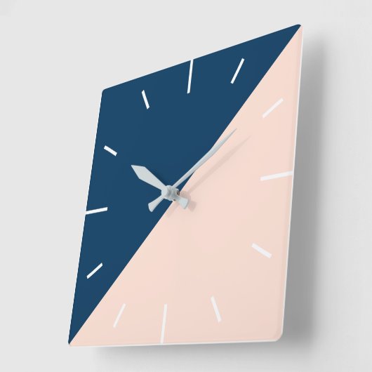 eleganter moderner quadratische wanduhr (Winkel)