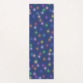 Eleganter moderner Regenbogen farbiger Gradientens Yogamatte (Vorderseite)