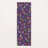 Eleganter moderner Regenbogen farbiger Gradientens Yogamatte (Vorderseite)