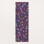 Eleganter moderner Regenbogen farbiger Gradientens Yogamatte (Rückseite)