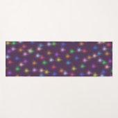 Eleganter moderner Regenbogen farbiger Gradientens Yogamatte (Vorderseite (Horizontal))