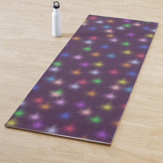 Eleganter moderner Regenbogen farbiger Gradientens Yogamatte (Beispiel)
