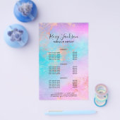 Eleganter moderner Rose-Goldmaktist Flyer (Einzeln)