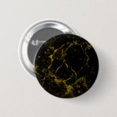 eleganter, moderner schicker schwarz-goldener Marm Button (Vorne & Hinten)