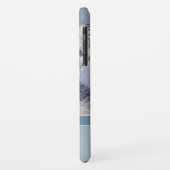 Eleganter moderner Schnauzer mit Monogram-Name Case-Mate iPhone Hülle (Hinten/Links)