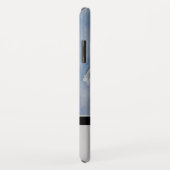 Eleganter moderner Schnauzer mit schwarzem Monogra Case-Mate iPhone Hülle (Hinten/Rechts)