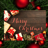 Eleganter, moderner Script Typografy Business Holi Dankeskarte