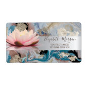 Eleganter, moderner Silberstreifen am Lotus (Vorne)