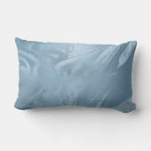 Eleganter, moderner Stil aus Babyblau Lendenkissen (Rückseite)