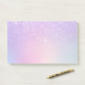 Eleganter, moderner, stilvoller, geistlicher lila post-it klebezettel (Auf Schreibtisch)