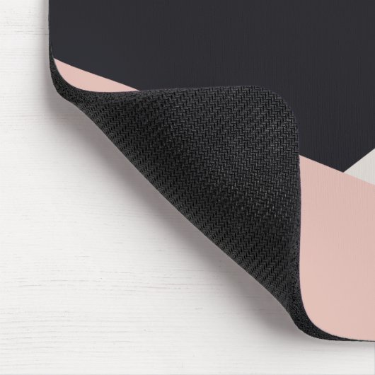 Eleganter moderner stilvoller geometrischer mousepad (Ecke)