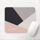 Eleganter moderner stilvoller geometrischer mousepad (Mit Mouse)